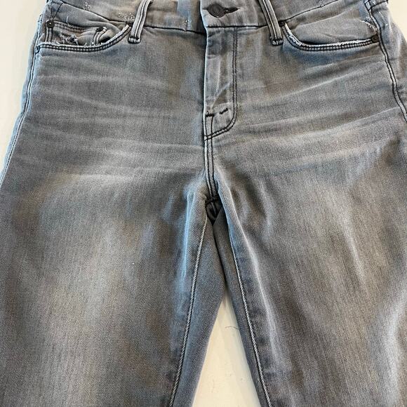Mother Looker Ankle Fray Jeans in Last‎ Chance Saloon Size 27 - Picture 11 of 15
